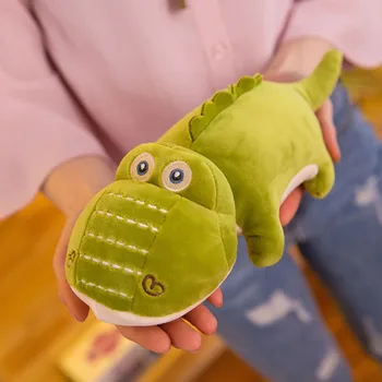 Super-Moale de Plus Păpușă Jucărie de Pluș Adorabil Drăgălaș Crocodil Mic Jucărie Animal de Pluș Pentru Copii Fete Băieți Decor Nunta 30CM