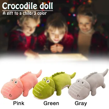 Super-Moale de Plus Păpușă Jucărie de Pluș Adorabil Drăgălaș Crocodil Mic Jucărie Animal de Pluș Pentru Copii Fete Băieți Decor Nunta 30CM