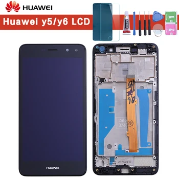 Pentru Huawei Nova Tineri 4G LTE / Y6 2017 / Y5 2017 MYA-L11 MYA-L41 DIsplay LCD + Touch Screen Digitizer Asamblare Cu Cadru
