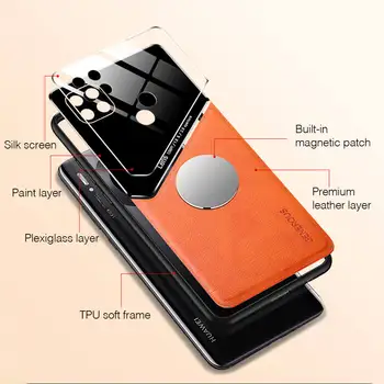 Magnetic Flip Caz de Telefon Pentru Xiaomi Redmi 9C 9A Nota 9 3D rezistent la Șocuri Moi Acoperă din nou pe Xiomi Poco M3 X3 NFC 10T Pro Lite Armura