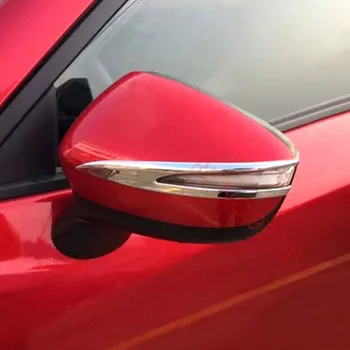ABS Cromat Oglinda Laterala Capacului ornamental Pentru MazdaS CX-3 cx3 2016 2017 Retrovizoare Decor Laminat