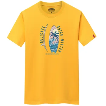 Moda Tricou Barbati din Bumbac tricouri de Vara Tee de sex masculin Skate Boy Tricou Topuri Antrenament Tricouri Maneca Scurta placă de Surf de Imprimare