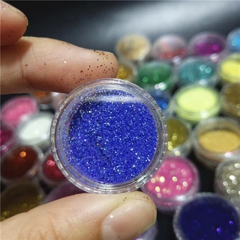 45 Culori Diamond Shimmer Glitter Pulbere de 4 Cleiuri 1 Perie Tatuaj Temporar Copiii Fața Corpului de BRICOLAJ, Pictura pe Unghii Decor de Arta Instrument