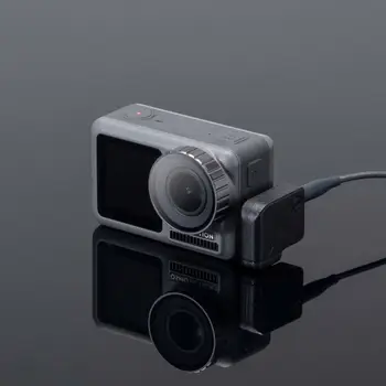 Microfon 3.5 mm/USB-C de Încărcare Adaptor Audio Microfon Extern Montare pentru Osmo Acțiune