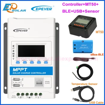 10A 20A 30A 40A TRIRON4210N 4215N Modular MPPT Controler de Încărcare Solară Epever 12V/24VDC Încărcător de Reglementare cu Dual USB DS2 LCD