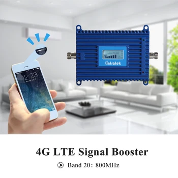 Lintratek 4G LTE Repetor de Semnal de Rapel de 800 mhz Banda de 20 de 70dB Obține 4G LTE 800 mhz Mobil Telefon Mobil Semnal Repeater Amplificator @