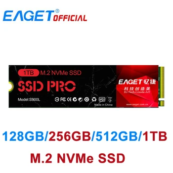 EAGET S900L Internă ssd M. 2 2280 PCle3.0 NVME SSD de 128GB / 256GB / 512GB / 1TB Viteza de Citire 3000MB /s