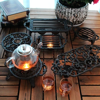 În stil European fonta alcool aragaz, grătar sfeșnic lampa hotel home decor ornamente sfesnice decor acasă