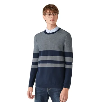 SEMIR pulover barbati 2020 primăvară tricou nou trend cu guler tricotate pulover gros pulover slim pentru om