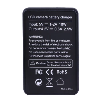 3Pcs 1800mAh EN-EL12 EN EL12 aparat de Fotografiat baterie + USB LCD Incarcator pentru NIKON Coolpix AW100 AW120 S9900 S9500 S9200 S8200 S6300 P330