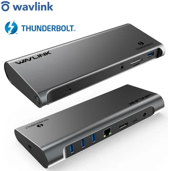 [Certificat de Intel] Thunderbolt 3 USB C 4K de Afișare Docking Station Gigabit Ethernet Livrare de Putere 85W Pentru PC, Laptop Fereastra Mac OS