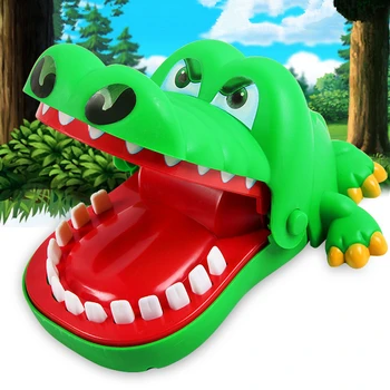 Vinde fierbinte Creative Glume Practice Gura Dinte de Crocodil Mana Jucarii pentru Copii Jocuri de Familie Clasic Mușcă de Mână Joc de Crocodil