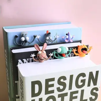 3D Ocean Animal Stereo Marcaje Creative PVC Desene animate Caracatiță Drăguț broasca Testoasa Cat semn de carte Pentru Cartea Amuzant Student la Școala de Papetarie