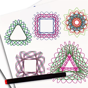 Spirograph Desen Jucării Speciale în formă de Set de Copii de Arta Pictura Model Geometric Conducător pentru Copii de Învățământ Cadouri