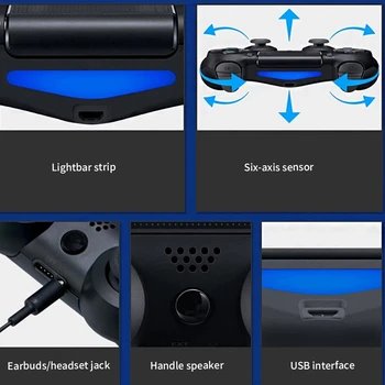 Smart Vibrații PS4 Controler Bluetooth Pentru Dualshock 4 V2 Joystick-ul Pentru PS4 Consola Play station 4 Mando PS4 Pentru Gamepad