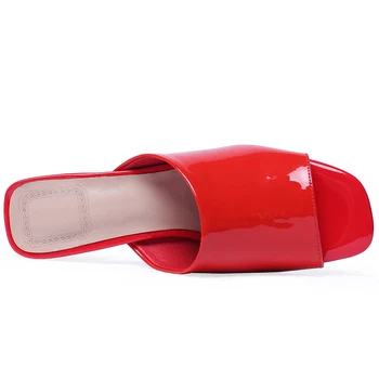 DORATASIA Stil Șic 2019 Brand Nou de Femei Papuci de Partid Sexy Pantofi pentru Femeie Papuci de casă Peep Toe Fierbinte Les Pantofi de Vara în aer liber, Tobogane