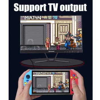 Portabil Retro Joc Handheld Player 7.0 inch LCD Ecran Color Consolă de jocuri Video Built-in 2000+ Jocuri Clasice Mini Consola de jocuri