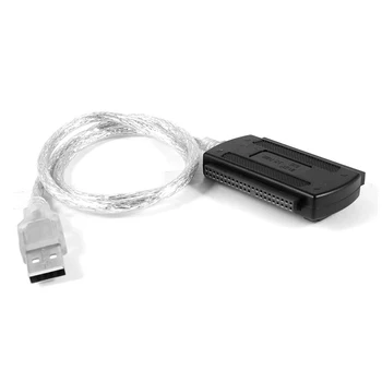PC USB 2.0 la SATA IDE 40 Pini Cablu Adaptor de la 2,5 la 3,5 Hard Disk