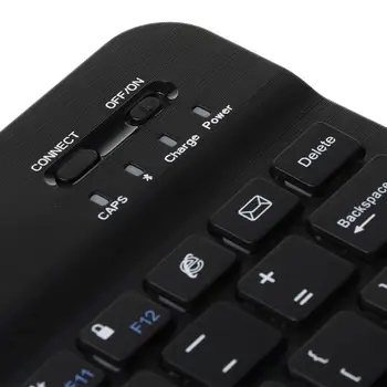 9 Inci Wireless Bluetooth Ușor Reîncărcabilă Tastatura Telefon Mobil Tableta Laptop Universal Tastatură Portabilă Birou Tastatura