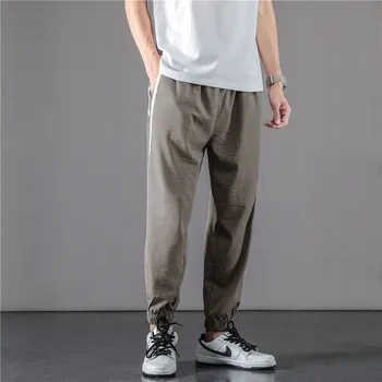 2020 Toamna Mens Noi Jogger Pant Moda Trening Pantaloni Side Stripe Glezna-Lungime Streetwear Fundul Trendy Pantaloni Casual Om