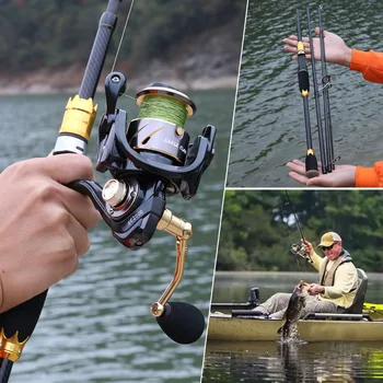 Sougayilang Filare Turnare Tijă De Pescuit 36 De Tone De Fibră De Carbon, O-Ring Linie Ghiduri Puternică Scaun Tambur Ultra Light Stalpi De Pescuit