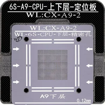 WL BGA Reballing Stencil Kit pentru iPhone 6G 6S 7G 8G X XS XSMAX A7 A8 A9 A10 A11 A12 A13 CPU mai mic de Lipit