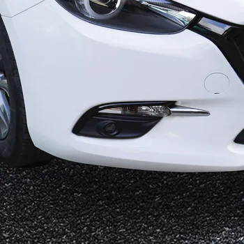 Pentru 2017 2018 Mazda 3 Axela Accesorii De Ceață Față Lampă Lumină Trim Autocolant Crom Styling