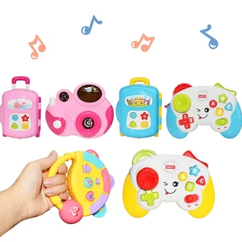 Copilul copilul Jucării de Sunet de la 6 La 12 Luni Muzicale și Camera de Bagaje Senzoriale Jucărie pentru Băieți și Fete Ziua de nastere Muzicale de Jucărie Cadouri