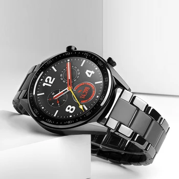 20 22mm Ceramice watchband Pentru huawei watch GT 2 2E /ONOARE CEAS Magic 2 Curea de schimb Pentru Samsung Galaxy 46mm 42mm