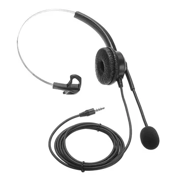 Profesionale 3.5 mm cu Fir Căști de Anulare a Zgomotului Căști Cu Microfon Pentru Call Center companie de E-commerce Vanzator