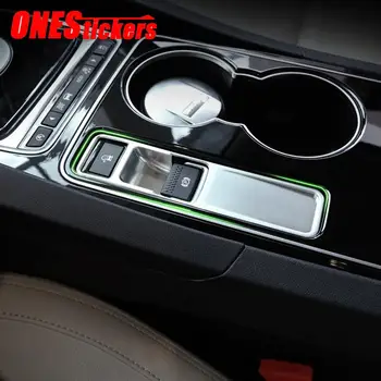 Autocolant auto Frânei de parcare Electronice Buton Comutator Capac Ornamental de Decorare Cadru Pentru Jaguar F-Pace X761 XE X760 XF X260 2016 2017 2018