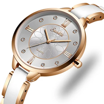 2021Luxury Brand de Top SUNKTA a Crescut de Aur Ceasuri Pentru Femei Cuarț Ceasuri de mana Doamnelor Moda Brățară Ceas Relogio Feminino