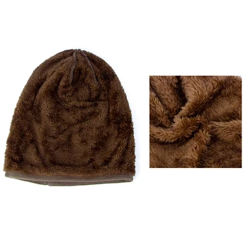 Chelioși Căciuli Tricotate din lână de iarnă Pălării Calde Pentru Barbati plus catifea caldă stea cu cinci colțuri capota beanie hat capota homme hiver