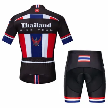 2019 Thailanda Bicicleta Jersey Set Bărbați ciclism jersey bib shorts MTB sus jos Hainele Mountian Rutier Biciclete costum Ropa Ciclismo