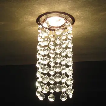 Moderne de mare putere Candelabru de Cristal lămpi cu LED-uri de Lumină led-uri luciu de lumină led-uri K9 Cristal Candelabru Dormitor de Iluminat din Cristal 3W