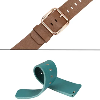 Piele Watchband pentru Fitbit-Versa 2 Înlocuire Curea Respirabil Femei Bărbați brățară band Inteligent pentru Fitbit-versa lite / versa