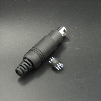 10buc Mini 3 4 5 6 7 8 9 Pini DIN Mini-DIN Male Mufa S-video de Lipit Cabluri DIY Conector Adaptor Mâner de Plastic