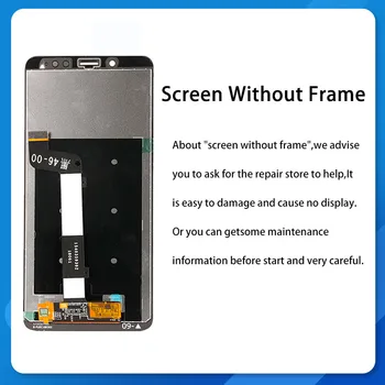 Pentru Xiaomi Redmi Note 5 Pro tv LCD Display Rama Pentru Xiaomi Redmi Note 5 Display LCD Digitizer Senzor de Lentile de Sticlă de Asamblare