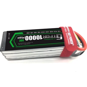 GTFDR Acumulator Lipo 2S 10000mAh 7.4 V Baterie 60C Baterie pentru TRX X-MAXX SPARTAN DCB-M41/ ARRMA NERO / AX90038