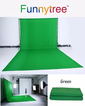 Funnytree Verde alb negru ecran de fundal chroma key studio foto Profesional fondul photozone photocall fotografie