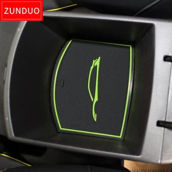 ZUNDUO Poarta slot pad pentru Hyundai Kona 2017 2018 Kauai Ușa Groove Mat Auto interior covoare anti-alunecare și praf mat