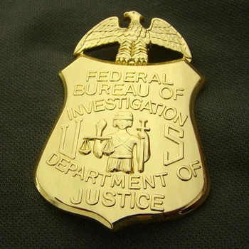 Ne-Statele Unite Departamentul de Justiție Clip de Metal Insigna Emblema Suvenir