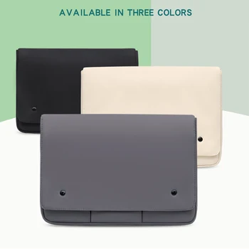 Noul Portabil Laptop Maneca Caz Pentru Macbook 12 13 15 Inch Multi-buzunar Notebook Transportă Acoperi Geanta Pentru Barbati Femei Genți de mână Clutch