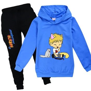 Copilul Băiat Toamna Iarna Haine Seturi Topuri cu Maneci Lungi si Pantaloni Costume de Halloween pentru Fete Boutique Naruto Imbracaminte Copii