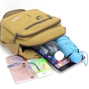 YOOFISH moda pentru Barbati geanta de voiaj geanta de umar messenger Fierbinte de vânzare panza clasic de agrement student geanta transport gratuit XZ-138.