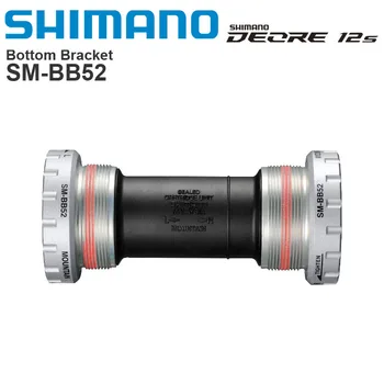 SHIMANO ALIVIO SM-BB52 pedalier DEORE M6100 Serie Filetate HOLLOWTECH II 68/73 mm lățime coajă - Trekking piese Originale