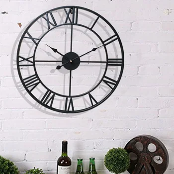 40cm 47cm în stil European, ceas retro ceas de creație camera de zi de decorare de perete ceas de perete Creative logo-ul de ceas de perete