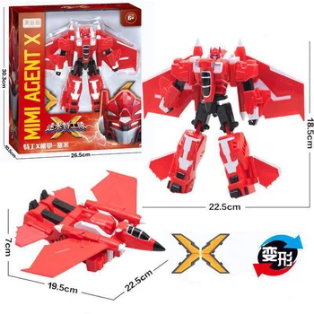 2020 Nou MiniForce Transformare Jucărie Mini Agent Jucărie X Volt Semey Air Force Secret Comando Băiatul Copii Set Cadou De Vacanță