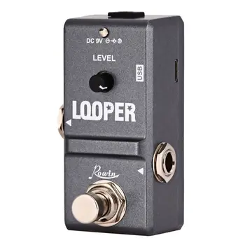 Vâslesc Mici Looper Chitara Electrica Efect Pedalei de 10 Minute de Looping Nelimitat Dublări