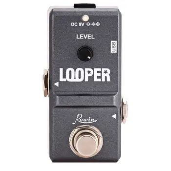 Vâslesc Mici Looper Chitara Electrica Efect Pedalei de 10 Minute de Looping Nelimitat Dublări